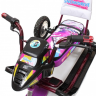 Электроснегокат Snow Razor Pro Mini (бело-розовый)