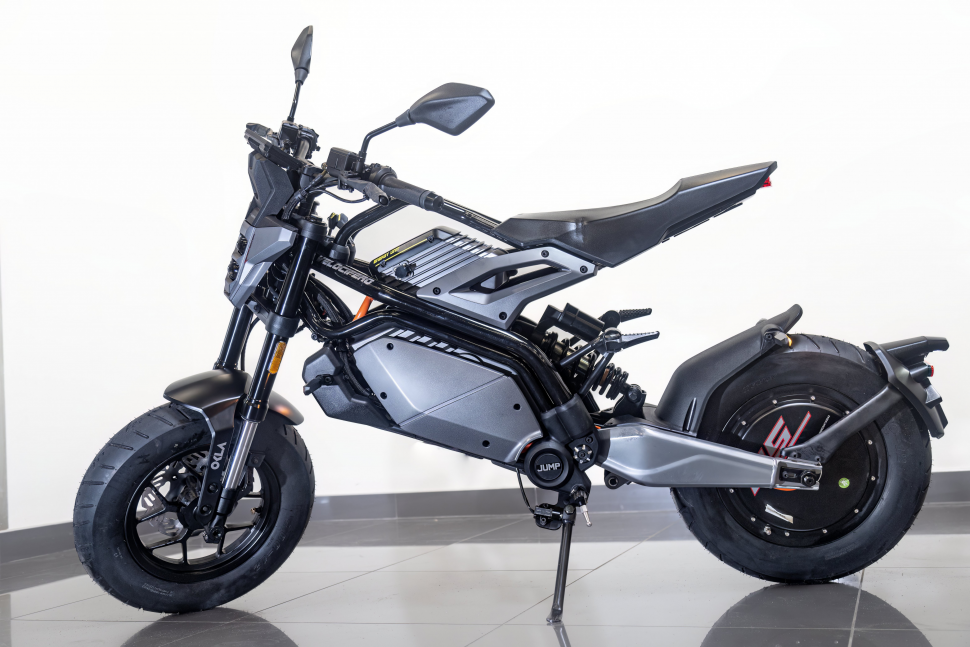 Электромотоцикл Velocifero JUMP (72V/50Ah) - Grey
