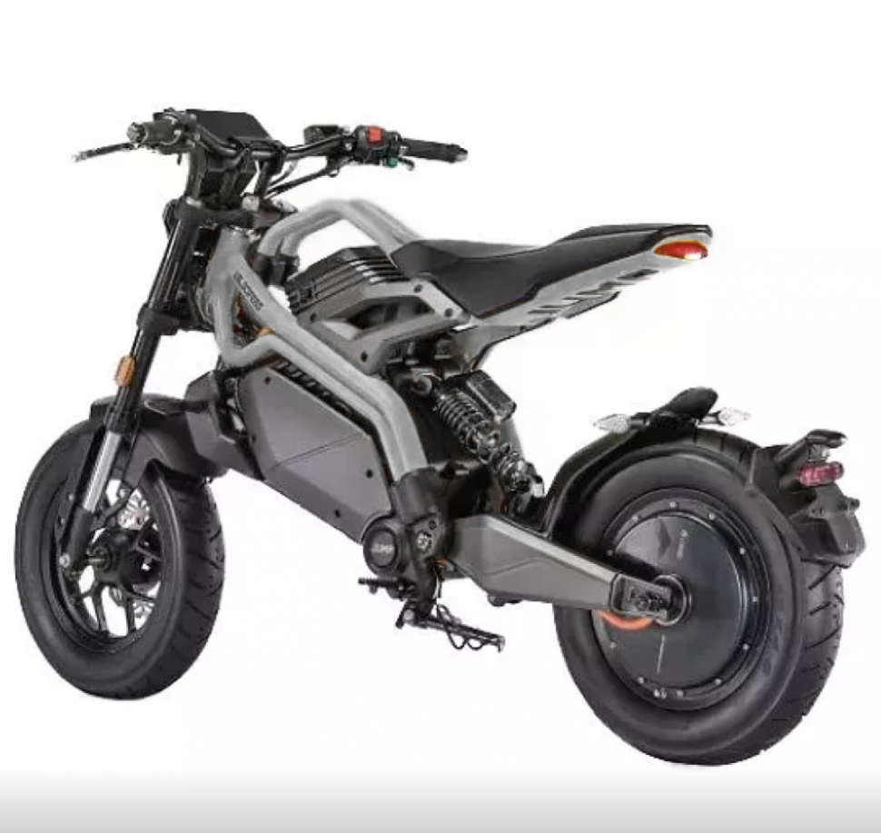 Электромотоцикл Velocifero JUMP (72V/50Ah) - Grey