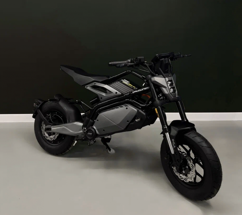 Электромотоцикл Velocifero JUMP (72V/50Ah) - Grey