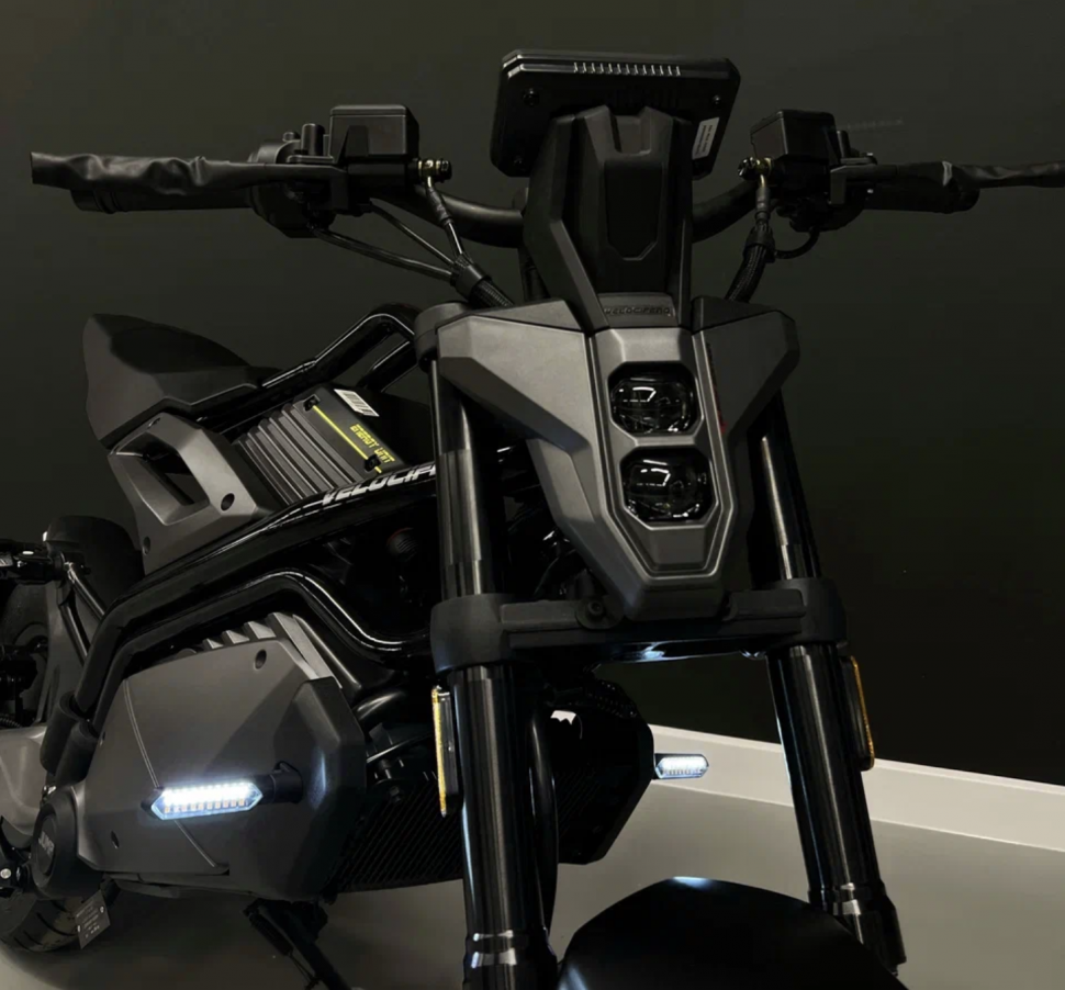 Электромотоцикл Velocifero JUMP (72V/50Ah) - Grey