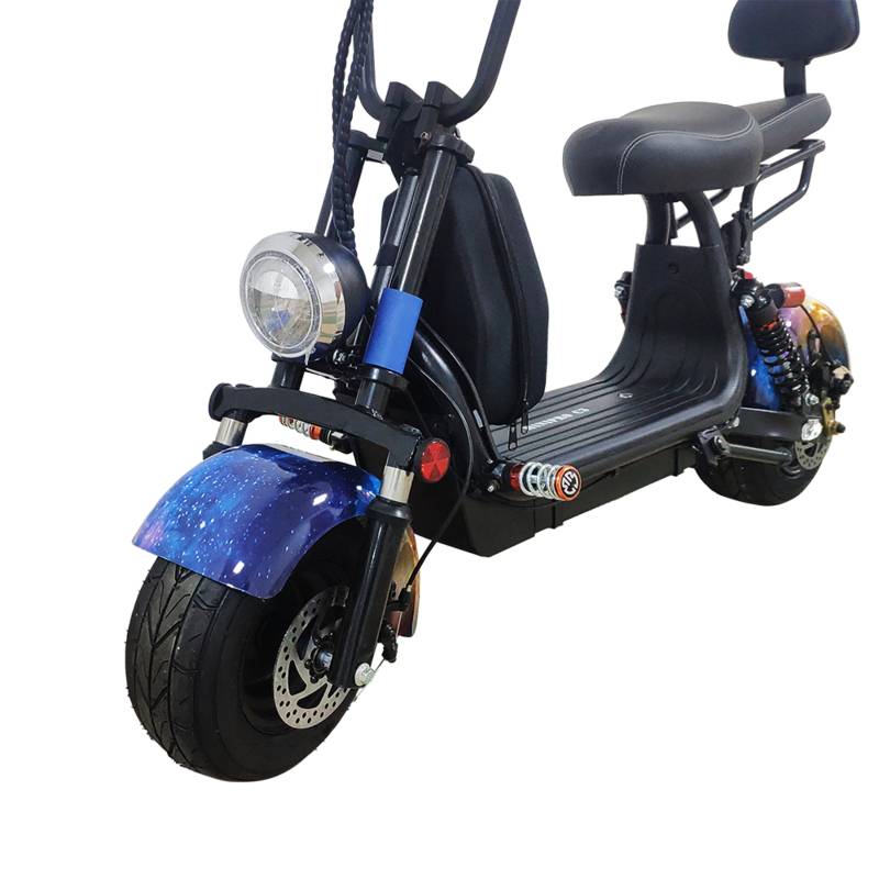 Электроскутер MiniPRO C3 800W 16Ah 48V (Синий) Электроскутер MiniPRO C3 800W 16Ah 48V (Синий)